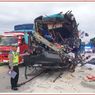 Kecelakaan Maut di Tol Cipali, Bus Pariwisata Tabrak Truk Beras, 5 Orang Tewas