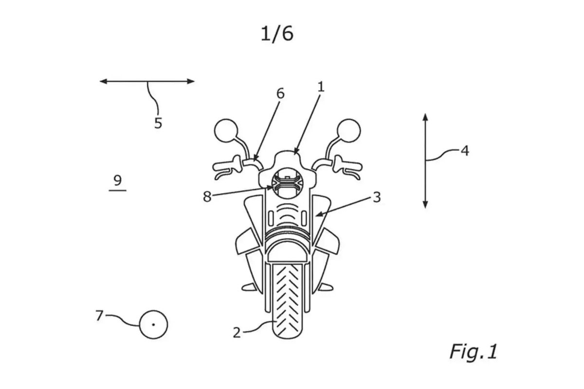 BMW Motorrad Patenkan Teknologi Lampu Motor Gyro, Anti-Miring