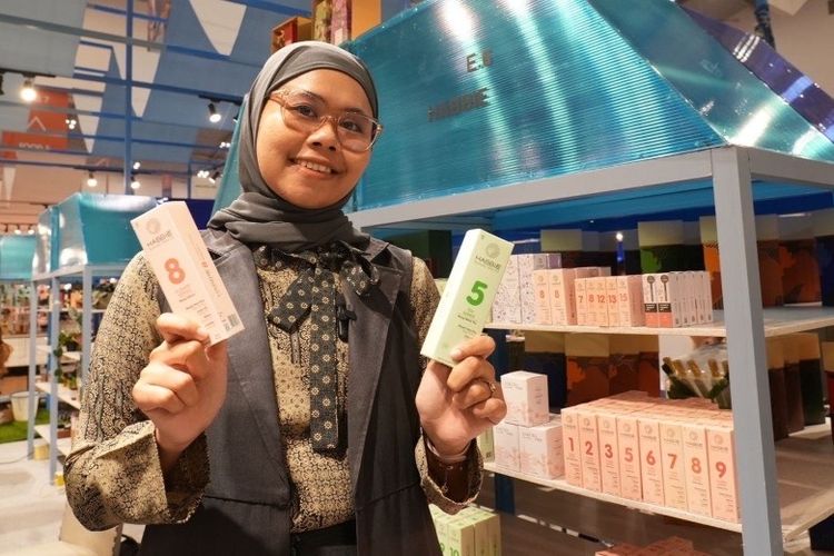 Habbie Buktikan Minyak Telon Lokal Bisa Mendunia Lewat Dukungan BRI