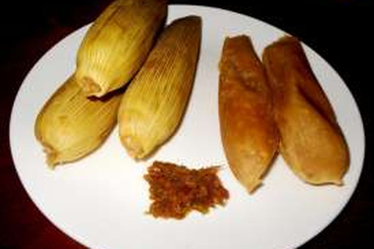 Makanan Kambewe dibuat dari olahan jagung muda