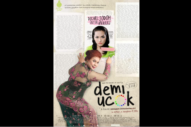 Film drama keluarga Demi Ucok (2013).