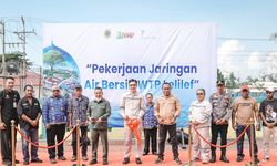 IWIP dan WBN Bangun Jaringan Air Bersih di Halmahera Tengah