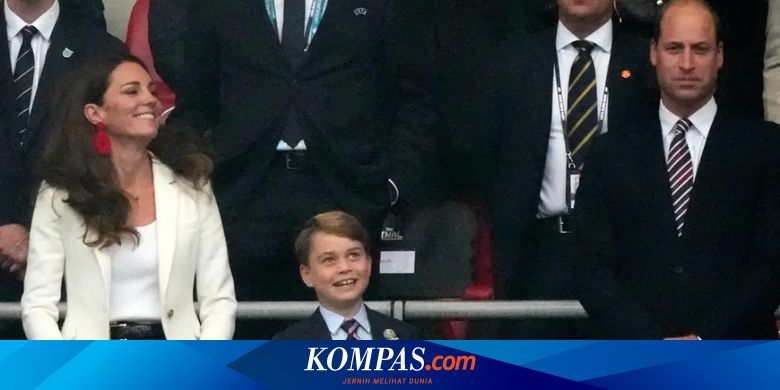 Inggris Kalah di Final Euro, Reaksi Pangeran George Jadi Sorotan - Vimarsana News