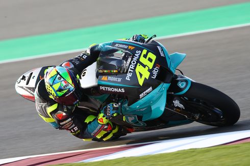 Tes 2 MotoGP Qatar - Quartararo Tercepat, Rossi Ke-20 dan Keluhkan Motor