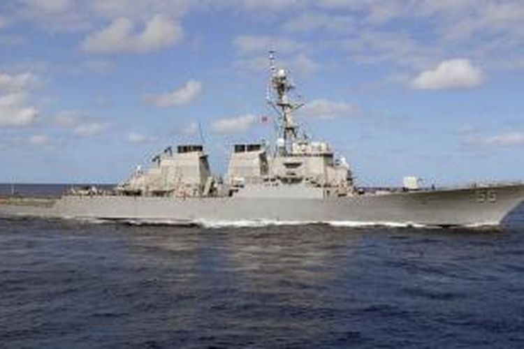 Kapal perusak AS, USS Stout.