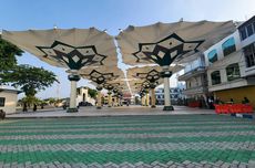 Payung Madinah di Kota Santri, Oase di Tengah Panasnya Musim Kemarau