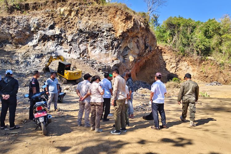 Sudah Beroperasi Setahun, Galian C Ilegal di Buleleng Disetop Satpol PP