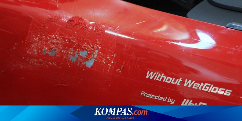 Teknik Cat  Hilangkan Lecet di  Bodi Mobil 