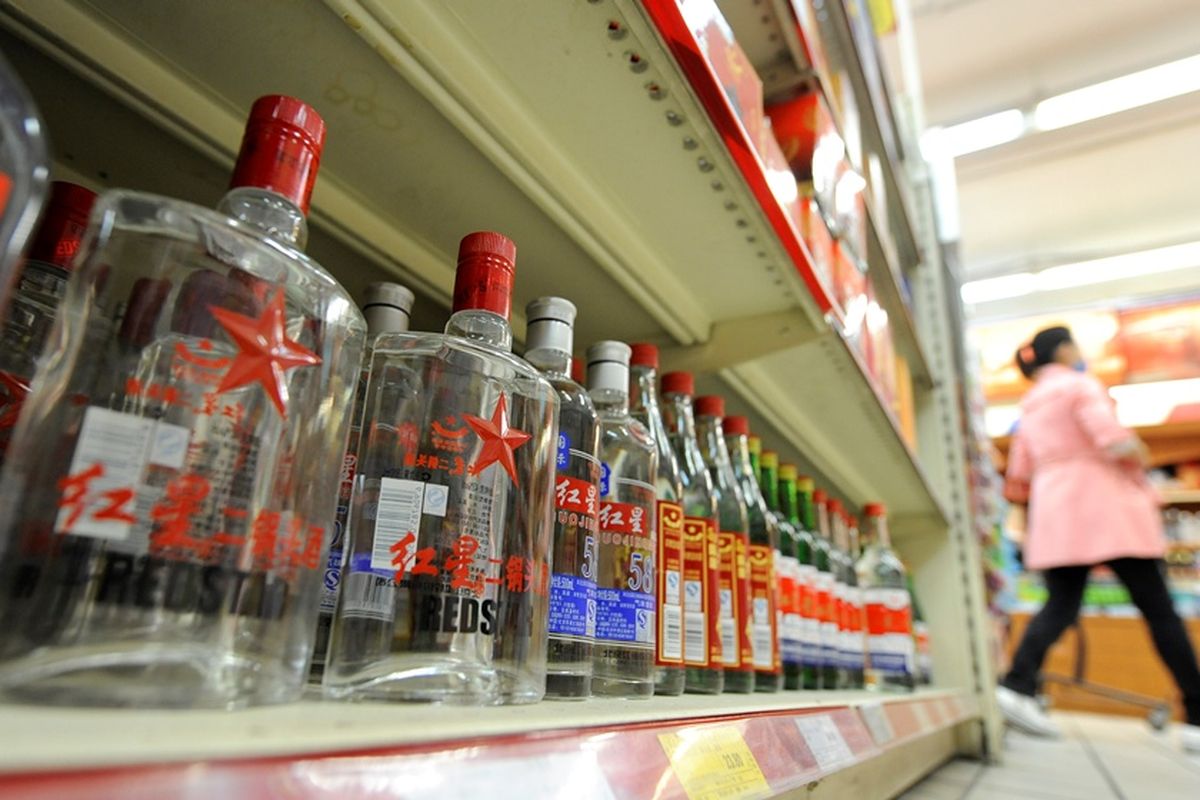 Ilustrasi minuman keras.