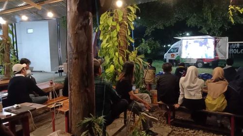 Nobar Debat Capres di Jombang, Pendukung Prabowo Optimistis Dukungan Bertambah