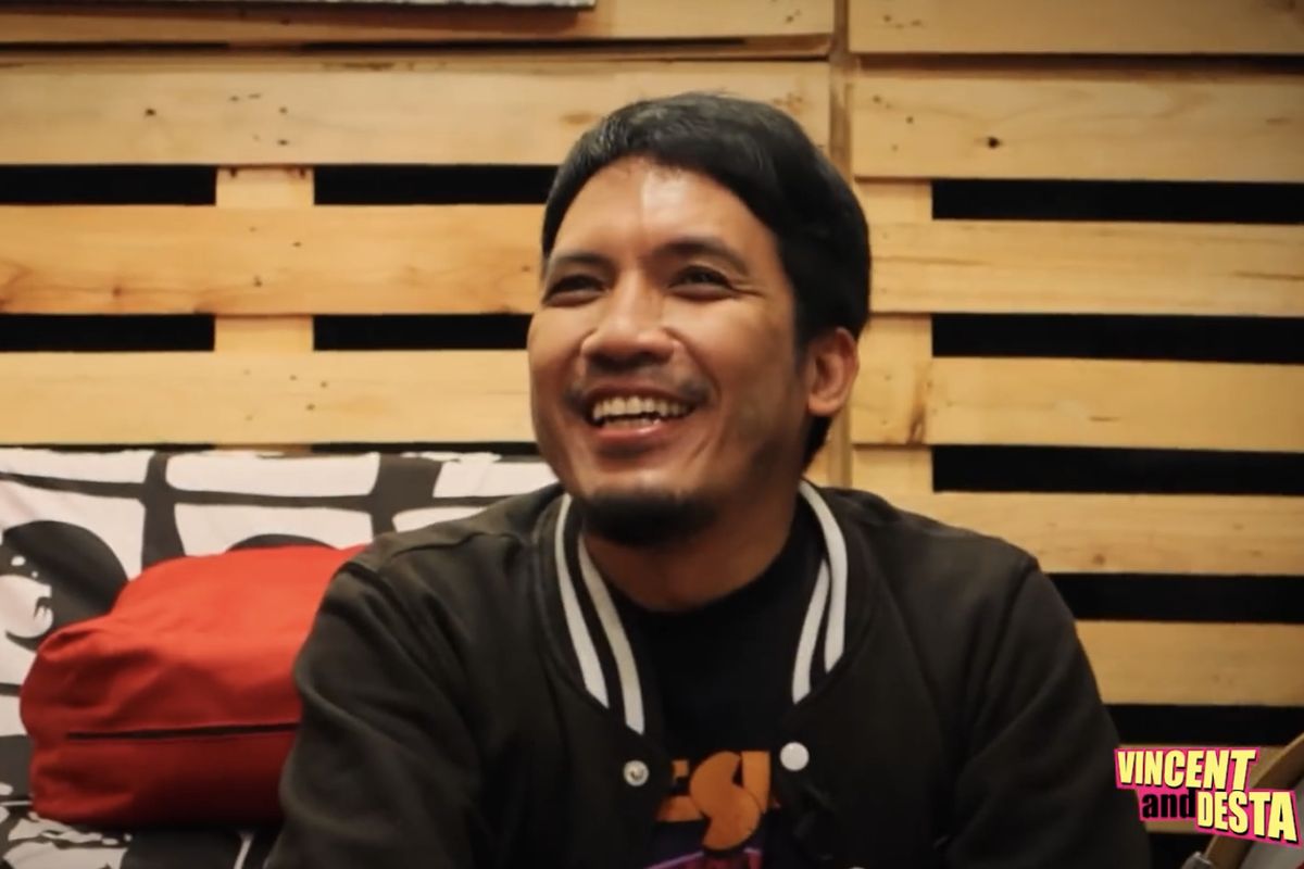 Pembawa acara Desta berbicara soal pandangannya terhadap musik.
