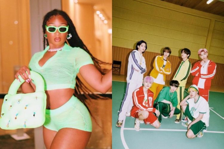 Megan The Stallion dikabarkan kolaborasi dengan BTS untuk lagu Butter versi remix.