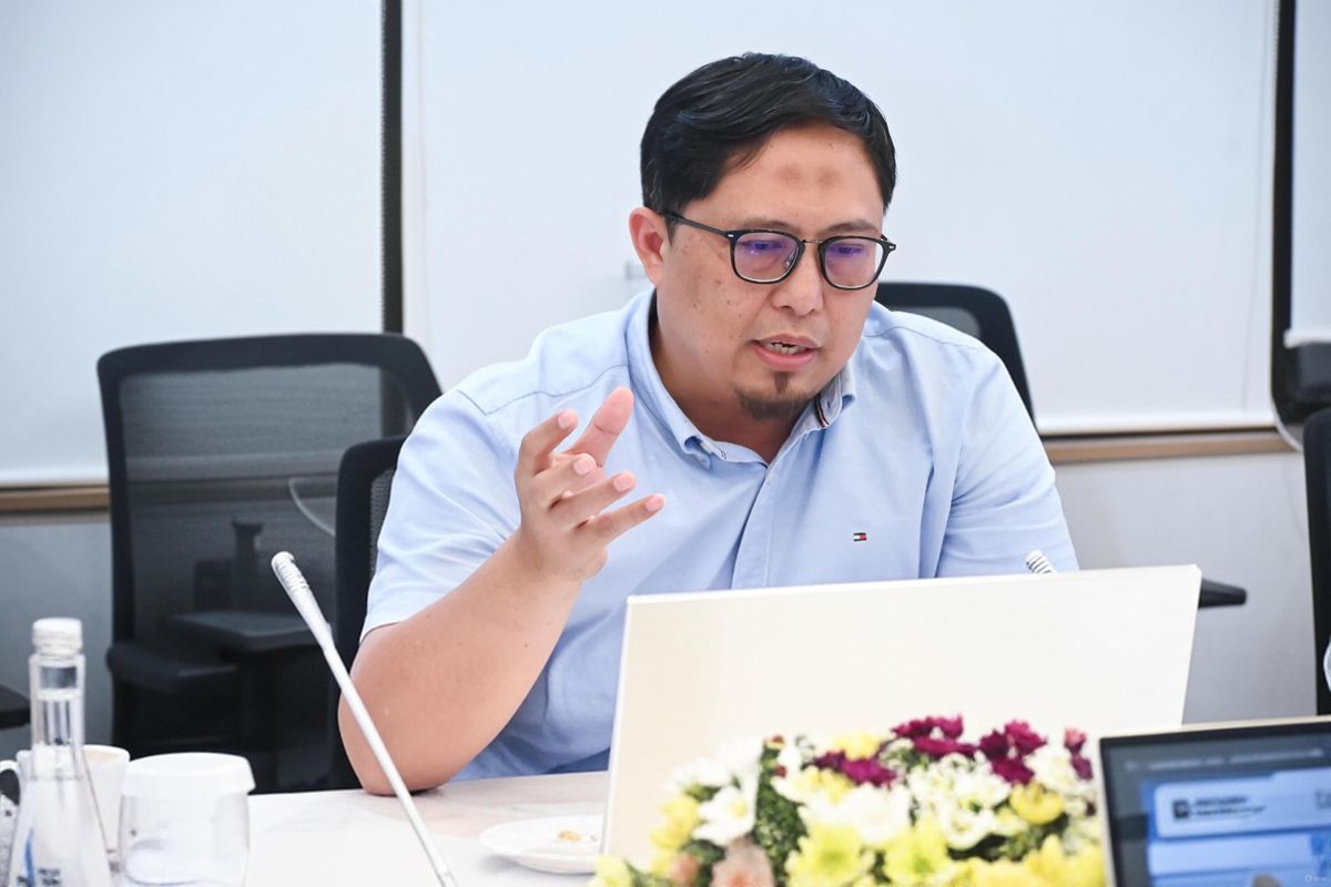 Sekretaris Perusahaan Jasa Raharja, Dodi Apriansyah, dalam Rapat Koordinasi Terbatas (Rakortas) 2025, Rabu (23/7/2025).