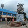 Patung Singa Bermahkota Hiasi Stadion Kanjuruhan Malang, Digagas Seniman Asal Yogyakarta