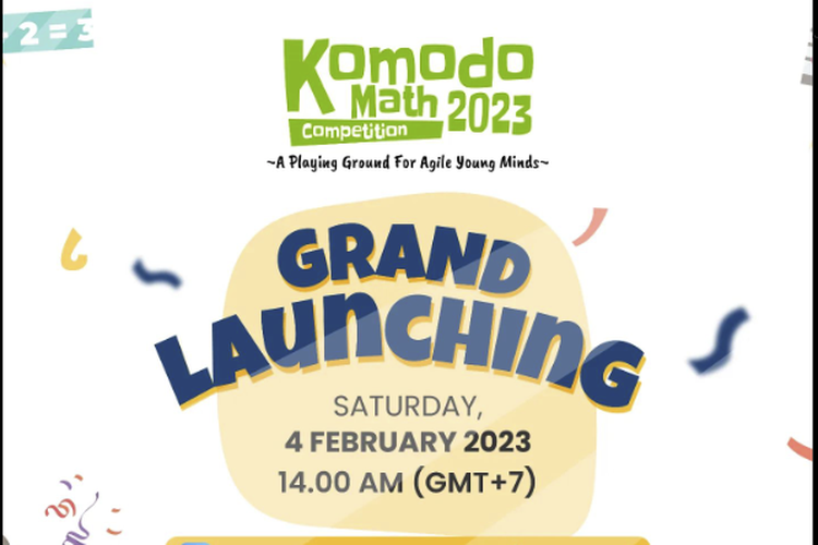 Eduversal Indonesia kembali menggelar Komodo Math Competition 2023 yang secara resmi dibuka secara daring pada Sabtu, 4 Februari 2023.