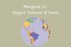 Mengenal 10 Negara Terbesar di Dunia