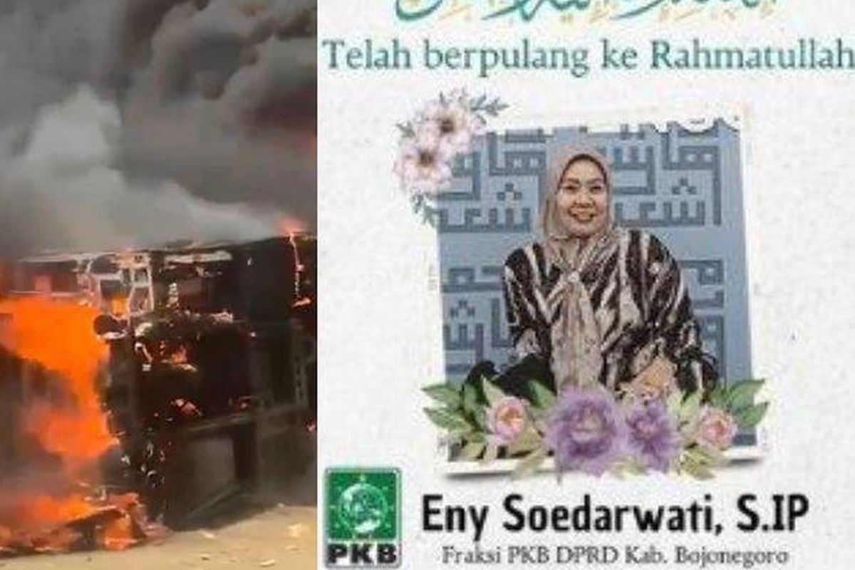 Anggota DRPD Bojonegoro Eny Soedarwati menjadi korban kecelakaan bus jemaah umrah di Arab Saudi.