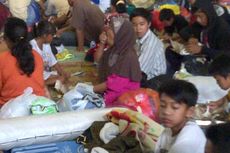 Status Kelud Siaga, Ratusan Pengungsi di Malang Dipulangkan