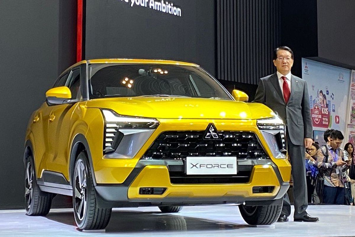 Mitsubishi resmi meluncurkan Xforce di GIIAS 2023. 