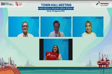 Gelar Town Hall Meeting, Pertamina Sambut 2.689 Perwira Baru dari WK Rokan