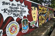 Keren, Tembok Kusam di Bekasi Ini Disulap Jadi Instagramable!