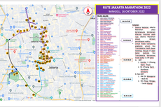 Ada Jakarta Maraton 2022 Minggu Pagi, Sejumlah Ruas Jalan Ditutup