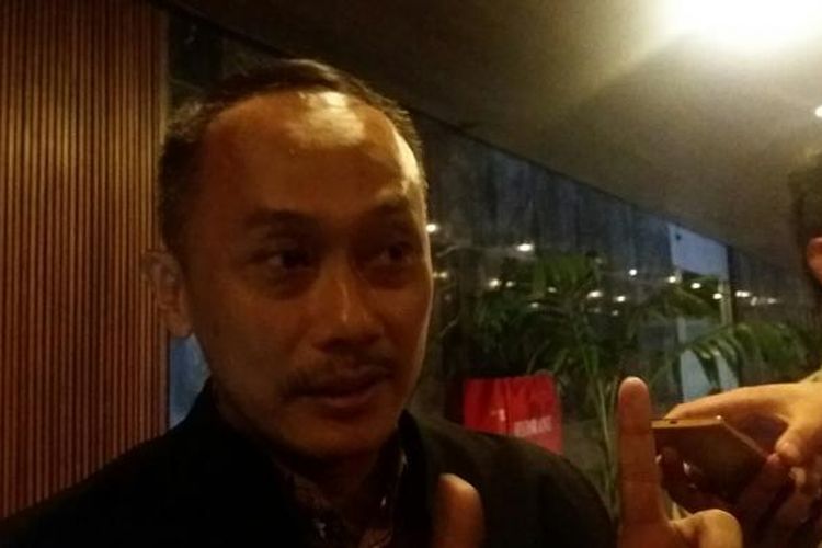 Direktur Jenderal Kependudukan dan Catatan Sipil, Zudan Arif Fakhrulloh usai Rapat Kerja Kementerian Dalam Negeri dengan Komisi II DPR RI di Kompleks Parlemen, Senayan, Jakarta, Senin (29/2/2016)