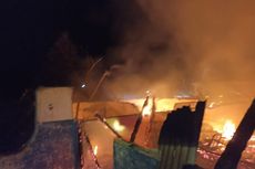2 Gedung SD di Bangka Tengah Ludes Terbakar, Api Berkobar Cepat
