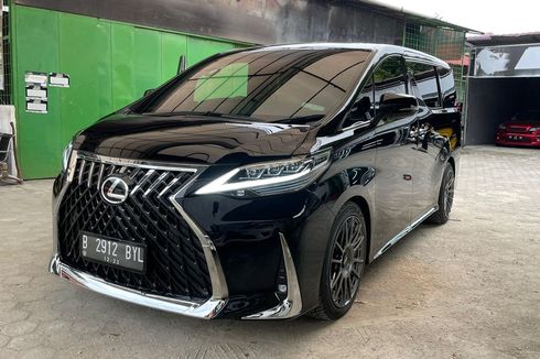 Toyota Vellfire Diubah Jadi MPV Mewah Lexus LM 350, Habis Rp 290 Juta