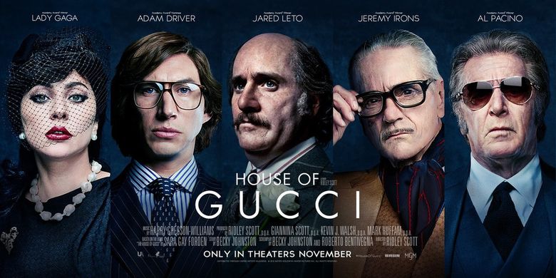 Poster film House of Gucci.