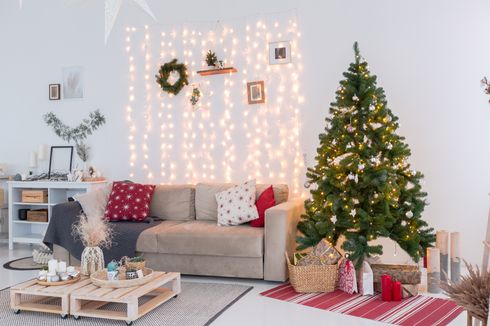 Simak 4 Inspirasi Dekorasi Natal Ini di Ruang Keluarga