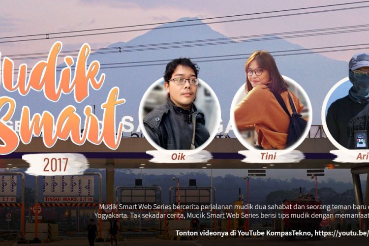 Mudik Smart Web Series mengemas tips pintar mudik dengan cerita seru perjalanan mudik dari Jakarta ke Yogyakarta.