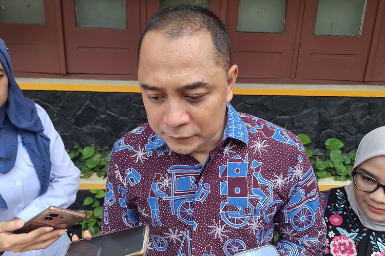 Wali Kota Surabaya, Eri Cahyadi, Selasa (11/2/2025).