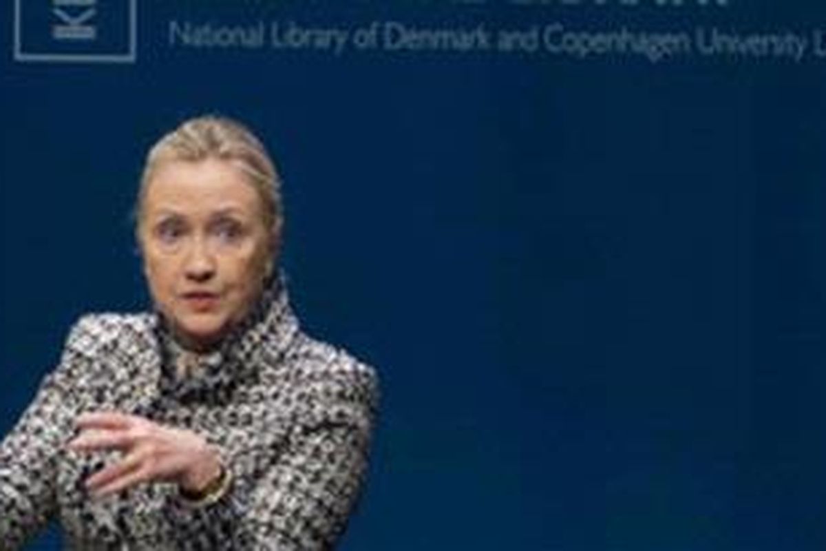 Menlu AS Hillary Clinton