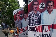 Baliho Jokowi-JK Dicopot Panwas, Relawan Protes