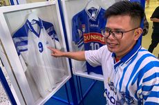 Jersey Persib Paling Lawas di Pameran dari Masa ke Masa