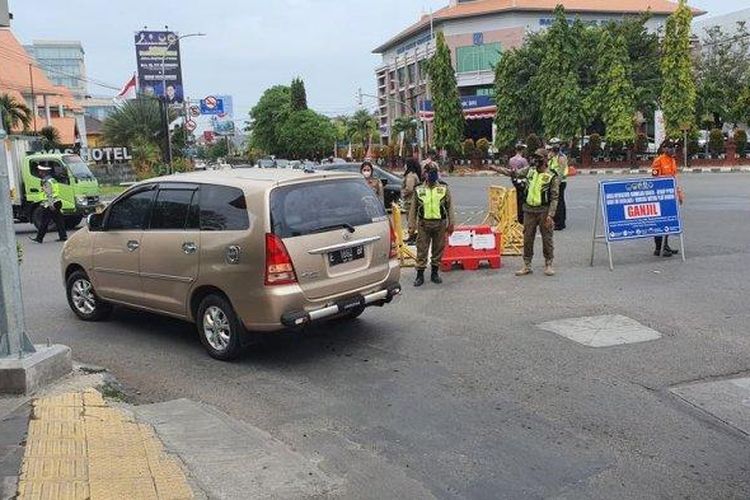 Aturan ganjil genap di Kota Cirebon mulai resmi diberlakukan Senin (16/8/2021)
