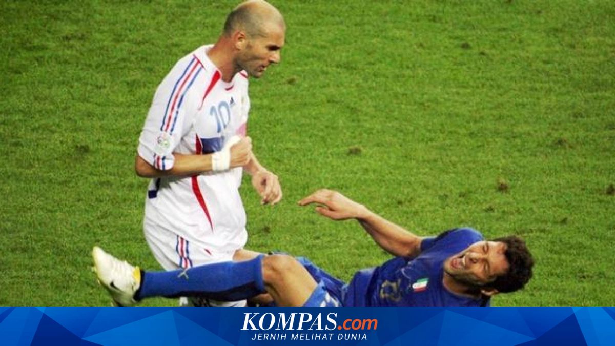 Materazzi Ungkap Percakapan dengan Zidane Sebelum Tandukan di Final Piala Dunia 2006