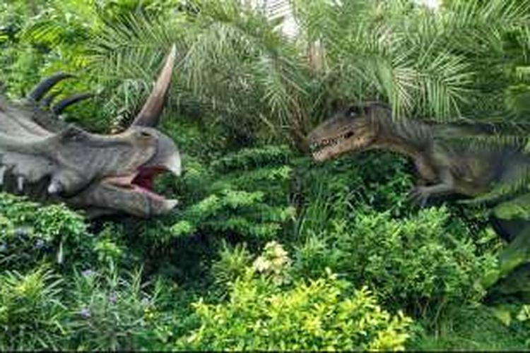 Dinosaur Planet di Bangkok, Thailand.