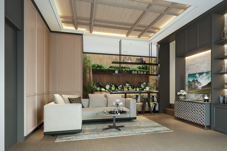Interior Terravia Adora Luxe. 