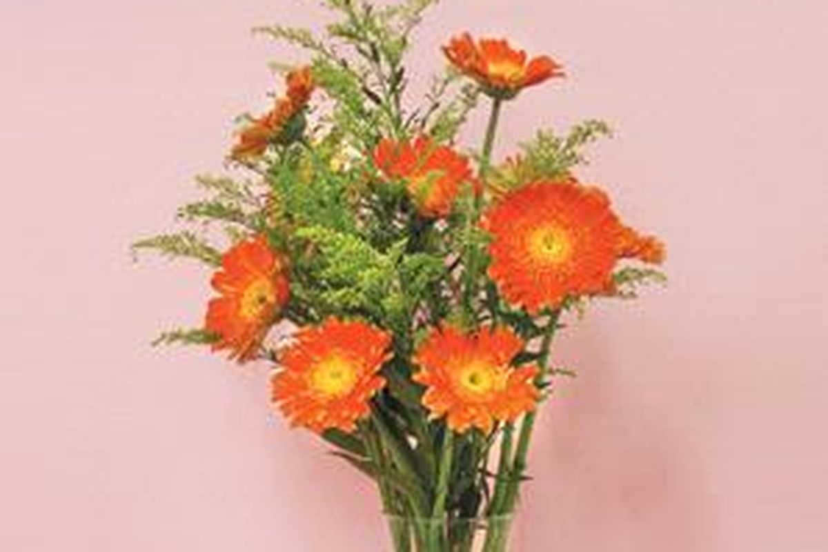 Bunga segar membuat tampilan ruangan lebih indah. Selain itu, wanginya juga membuat ruangan terasa lebih nyaman.