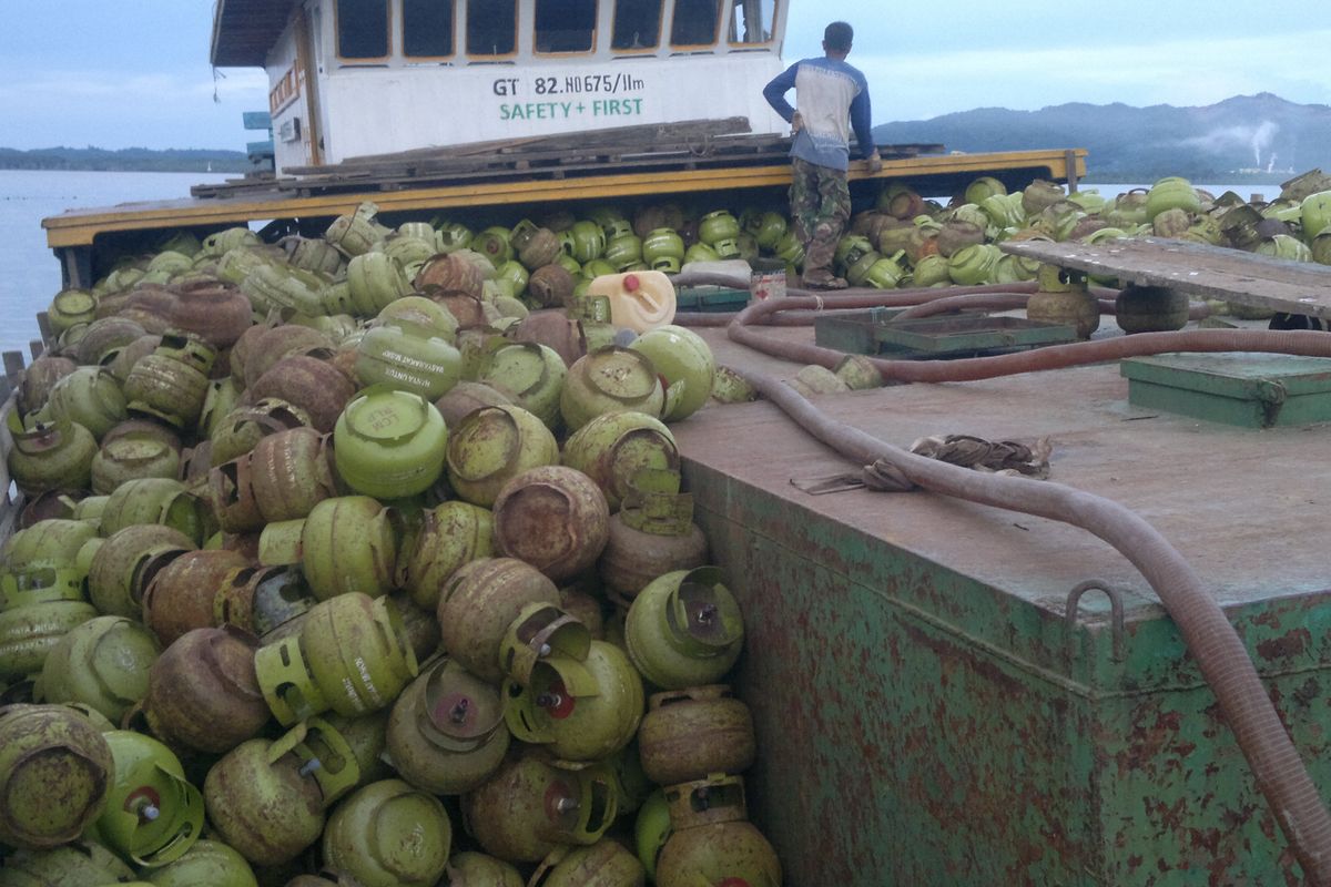 Harga Gas Elpiji Melon di Nunukan Melonjak, Banyak yang Jual Rp 70.000