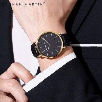 Jam tangan murah pria Hannah Martin, shopee.com