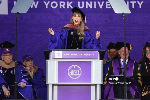 Pidato Taylor Swift di NYU Ajak Anak Muda Lupakan Mantan