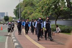 Buruh Mulai Meninggalkan Gedung DPR Usai Demo Tolak Perpanjangan Masa Jabatan Presiden