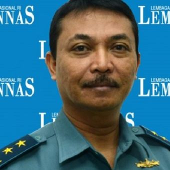 Laksamana Madya Siwi Sukma Adji saat masih berpangkat bintang dua (Laksda). Siwi ditunjuk presiden menjadi KSAL gantikan Laksamana Ade Supandi.
