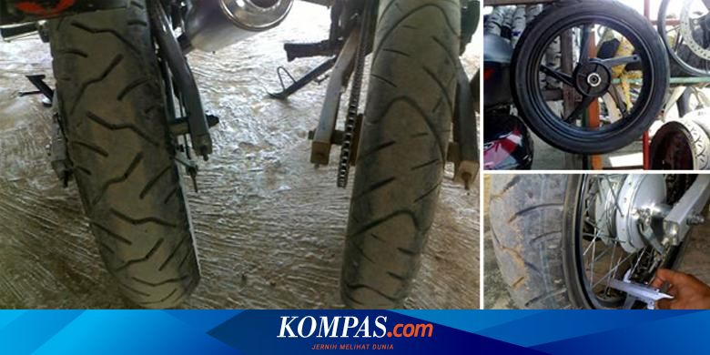 Jangan Sembarangan Memperbesar Ukuran Ban Sepeda Motor