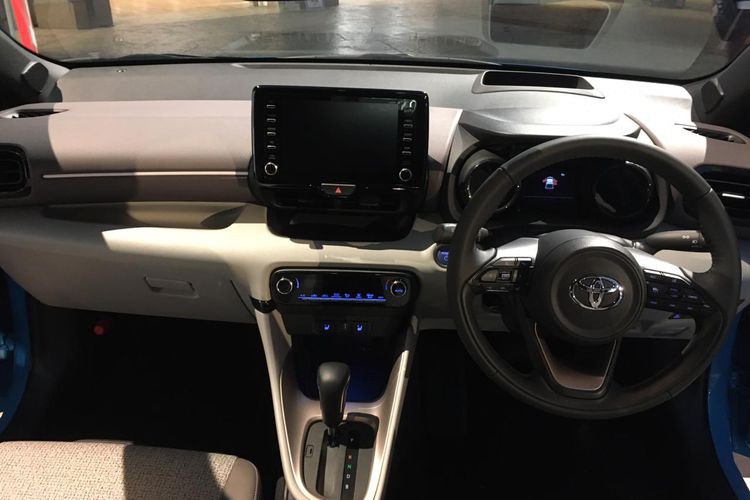 Interior Toyota Yaris di Tokyo Motor Show 2019