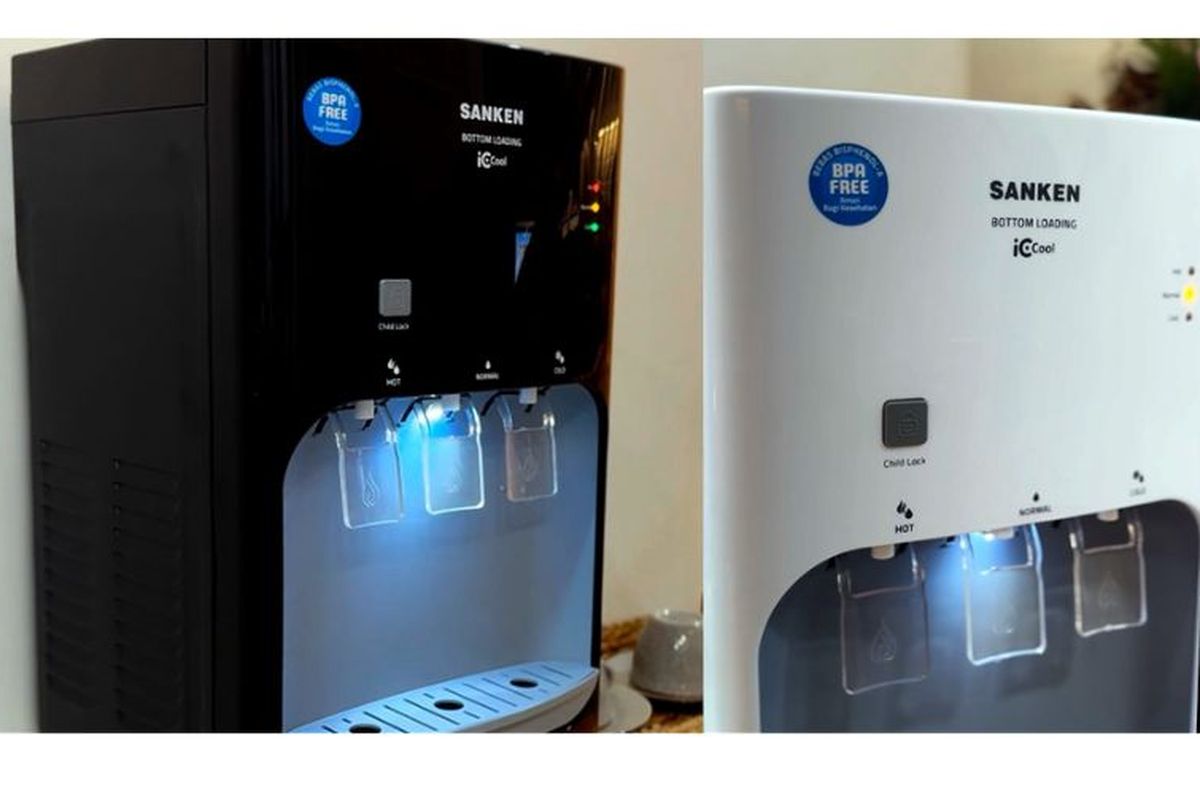 Investasi kesehatan keluarga dengan dispenser BPA Free dari Sanken. Material stainless steel dan produksi tanpa proses kimia membantu menjaga kualitas air minum setiap hari. 
