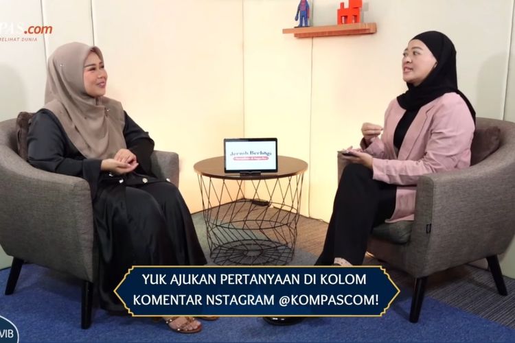 Hilda Turaiza, Owner TRICK&TRICKY, saat di Live Bronis UMKM Kompas.com